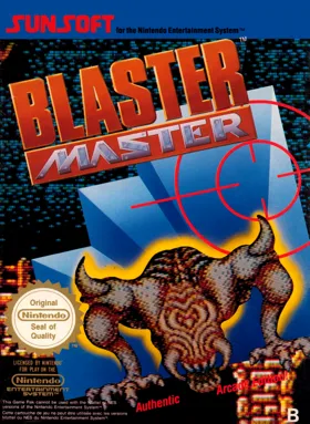 Blaster Master (USA) (Beta) (1988-05-20) box cover front